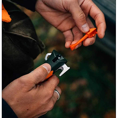 Opinel Explore no. 12 Oranje/Groen Met Teek Tool 