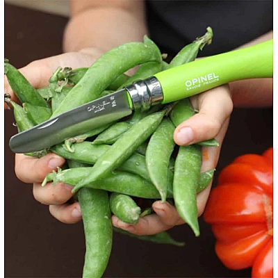 Opinel Zakmes Afgerond no. 7 Roestvrij Groen