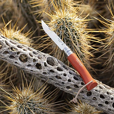 Opinel Zakmes no. 7 Roestvrij Oranje