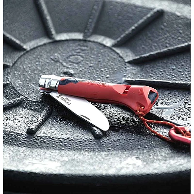 Opinel Zakmes Outdoor Junior no. 7 Rood