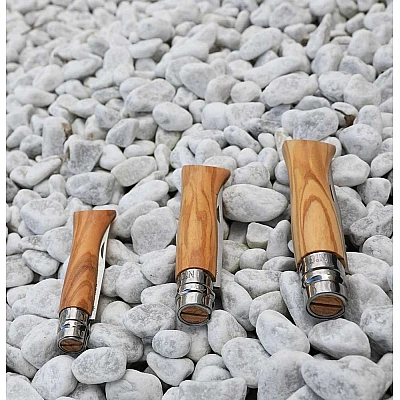 Opinel Zakmes met Olijfhout no. 6 Roestvrij