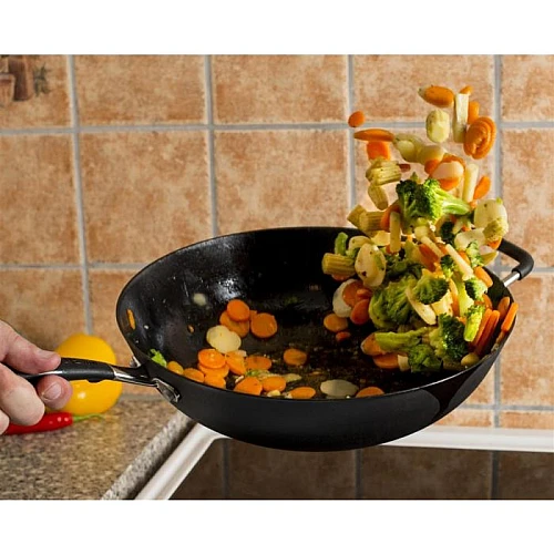 ronneby bruk ultra light gietijzer wok 32 cm