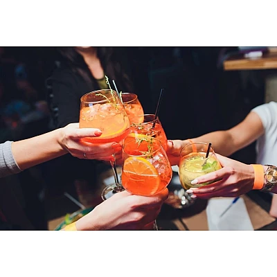 Schott Zwiesel After Work Drinks Set 4 Glazen + 4 Rietjes 