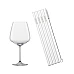 Schott Zwiesel After Work Drinks Set 4 Glazen + 4 Rietjes