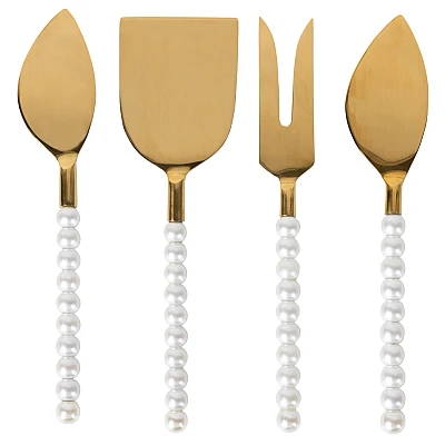 Lepelclub Parel Kaasmessen Set (4 stuks) 