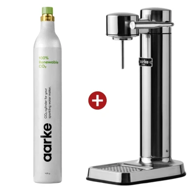 Aarke Carbonator 3 RVS Met Cilinder