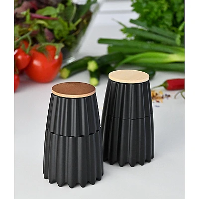 AdHoc MagTwo Peper- En Zoutmolen - Magnetisch 3 in 1