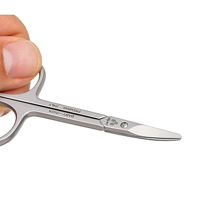Alpen Curved Baby Nail Scissors 3.5 inches stainless steel