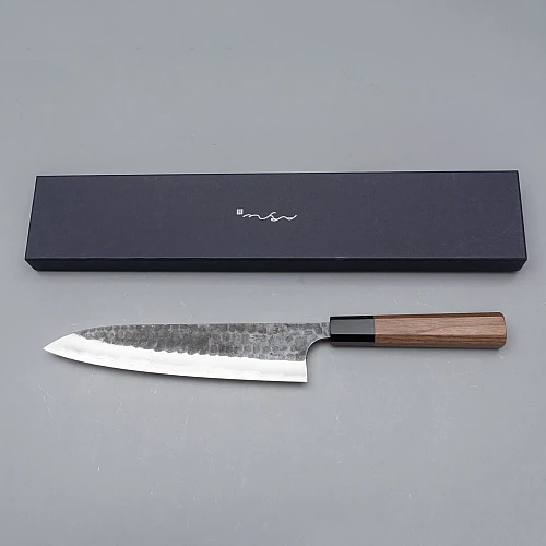 Anryu Messer Aogami Super Walnuss Gyuto 21 cm