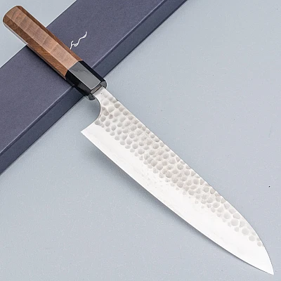 Anryu Knives Aogami #2 Walnut Gyuto 21 cm