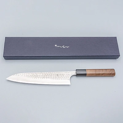 Anryu Knives Aogami #2 Walnut Gyuto 21 cm