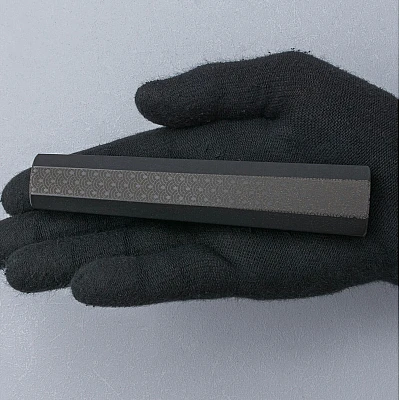 Handvat Parker Asahi Rubber Zwart Waves 135 mm