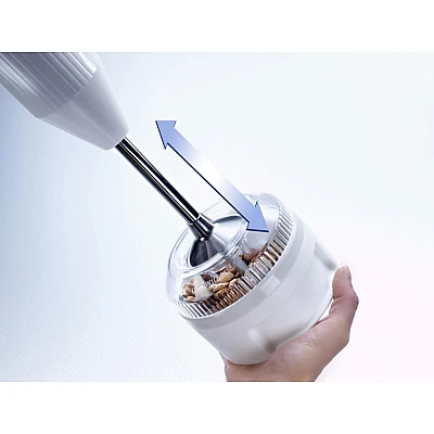 Bamix Processormaalbak Wit