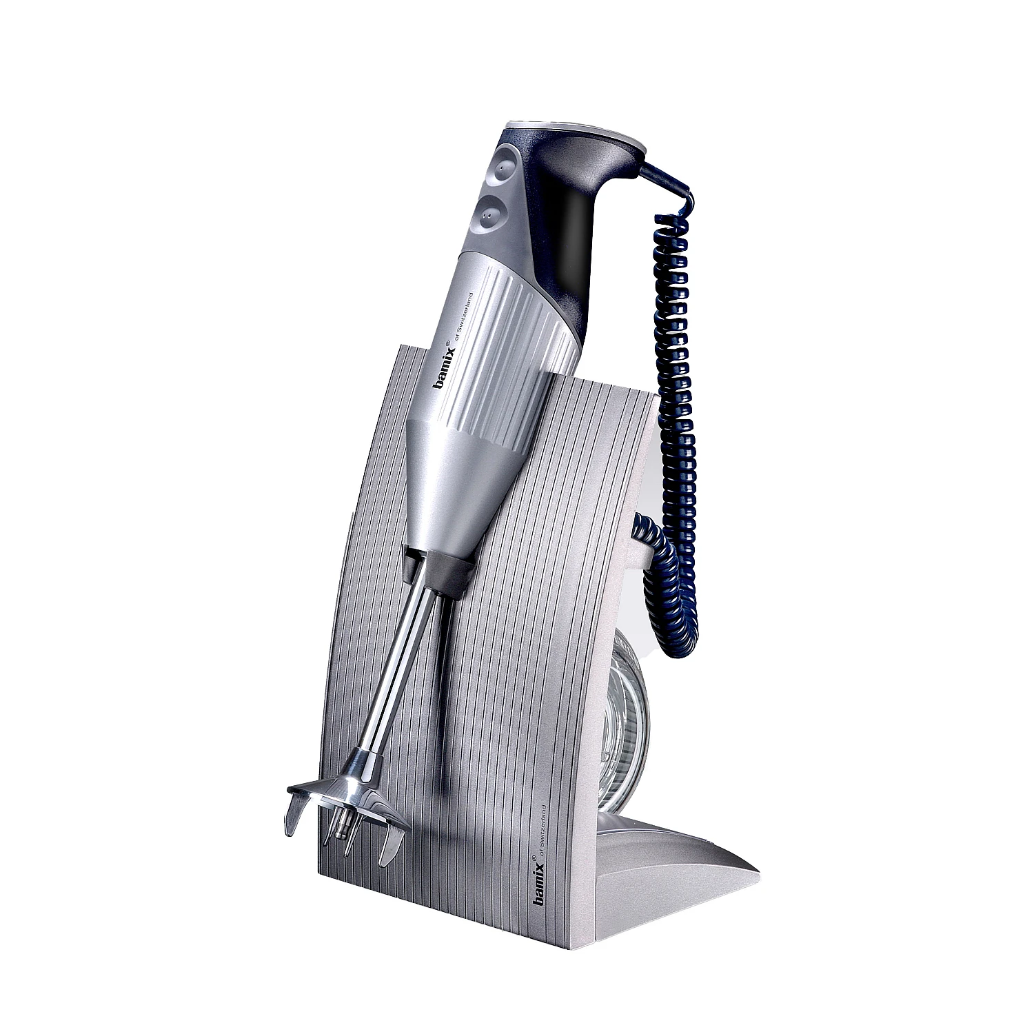 Bamix Swissline M200 Silver Hand Blender | Knivesworld.eu