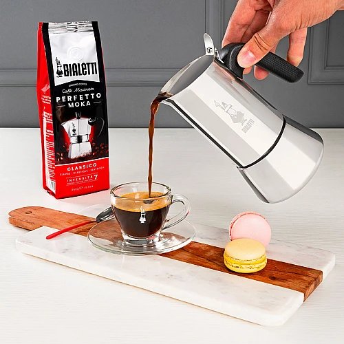 bialetti new venus rvs 4 kops