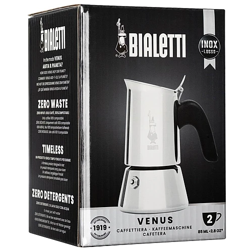 bialetti new venus rvs 2 kops
