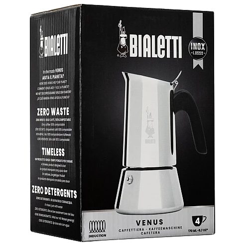 bialetti new venus rvs 4 kops