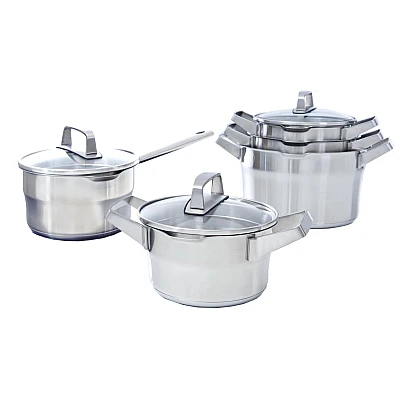 BK Pannenset Premium Plus 5 delig 