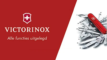 Victorinox Zakmessen: Ken jij alle 33 functies al (plus meer leuke weetjes)?