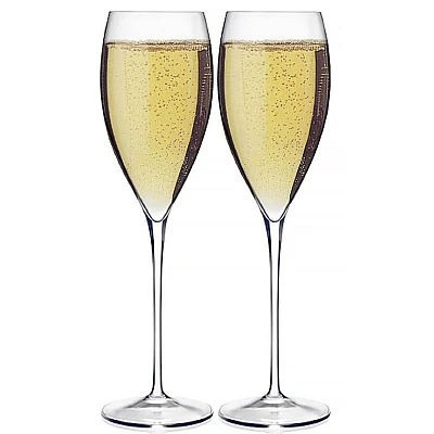 Bormioli Galileo Champagneglazen- 0.26L (2 Stuks)