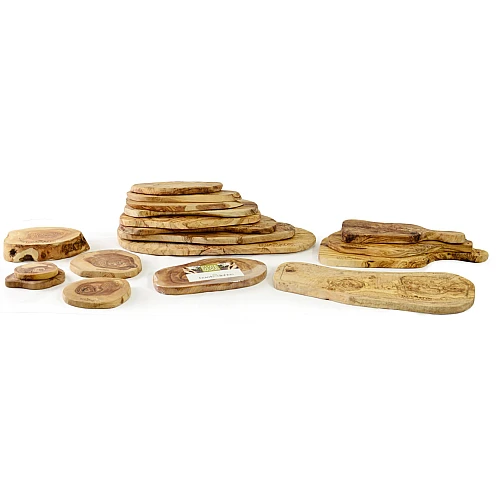 Schalen und Teller Olivewood Tapas Board 35 bis 40 cm