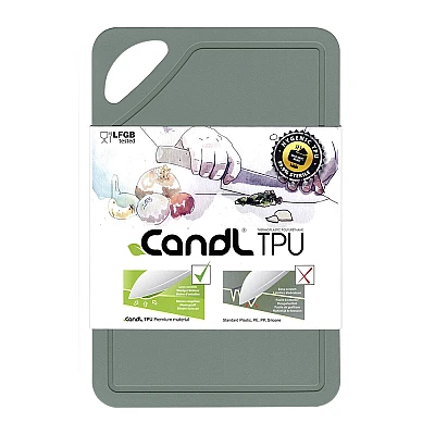 Candl Professional TPU Cutting Mat 26 x 17 cm Khaki Green