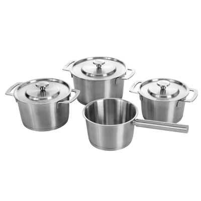 Combekk Sous-Chef RVS Kookpannenset 4-delig