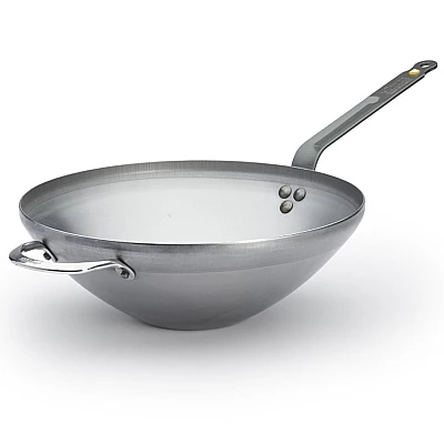 De Buyer Mineral B Element Wokpan 32 cm