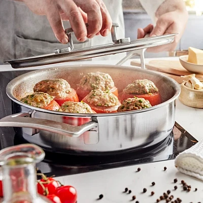 Demeyere Industry 5 Lage Sauteuse 24 cm