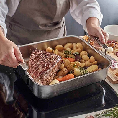 Demeyere Specialties 5 Roasting pan 32 x 26.5 cm