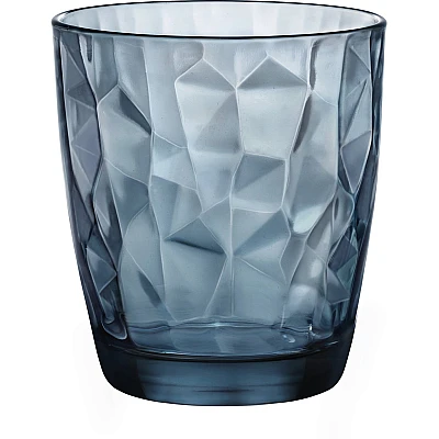 Bormioli Drinkglas Diamond Blauw 30.5 cl (6 stuks) 