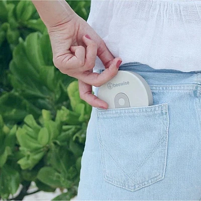 Beewise Opvouwbare Reisbeker Lichtgrijs 355ml