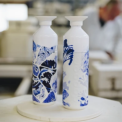 Dopper Isoleerfles X Royal Delft - The Tide 580 ml