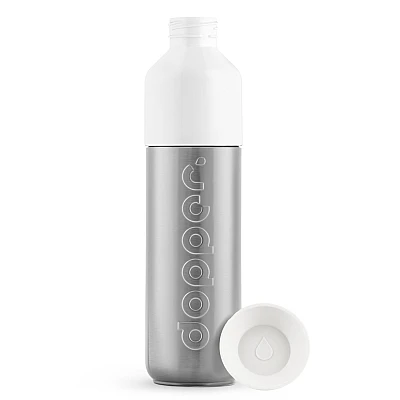 Dopper Waterfles Silver Insulated (350 ml)