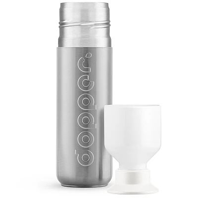 Dopper Waterfles Silver Insulated (350 ml)