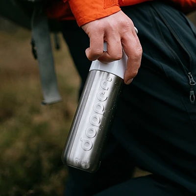 Dopper Waterfles Silver Insulated (350 ml)