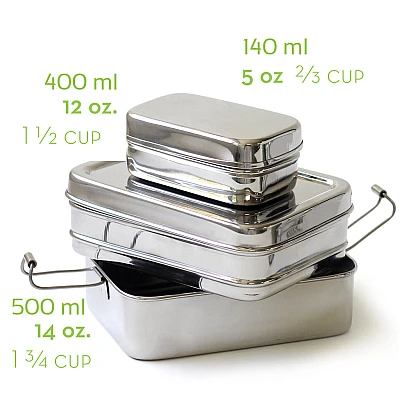 Eco Lunchbox Three in One