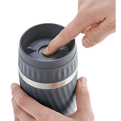 Tefal Easy Twist Thermosbeker Grijs 360 ml