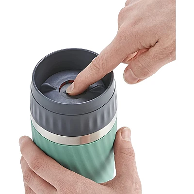 Tefal Easy Twist Reisbeker Petrol 360 ml