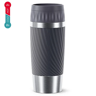 Tefal Easy Twist Thermosbeker Grijs 360 ml