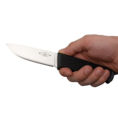 Fällkniven F1 3G met lederen schede