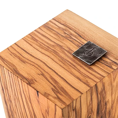 Olive Forged Messenset 4 delig + Roterend Messenblok