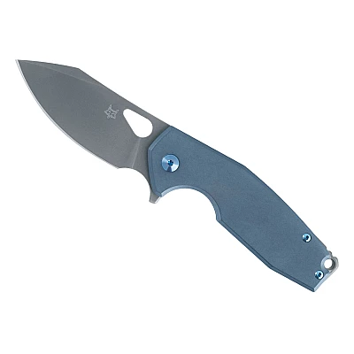 Fox Vox Big Yaru Pocket Knife Titanium Blue