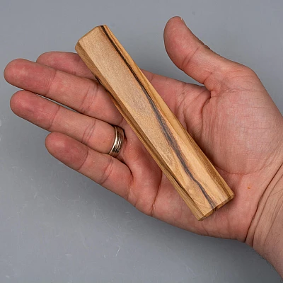 Handvat Olijfhout 130 mm