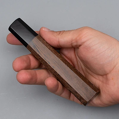 Handvat Wenge met Buffelhoorn 134 mm