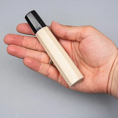 Handvat Magnolia met buffelhoorn 128 mm