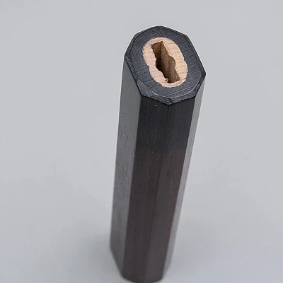 Handvat Rozenhout met pakkahout 140 mm