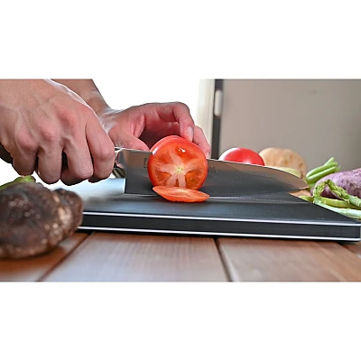 Hasegawa Pro Cutting Board Black 34 x 23 cm