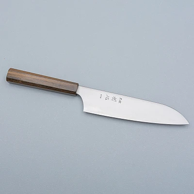 Hatsukokoro Hayabusa Aogami Super Santoku 18 cm