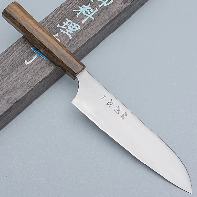 Hatsukokoro Hayabusa Aogami Super Santoku 18 cm